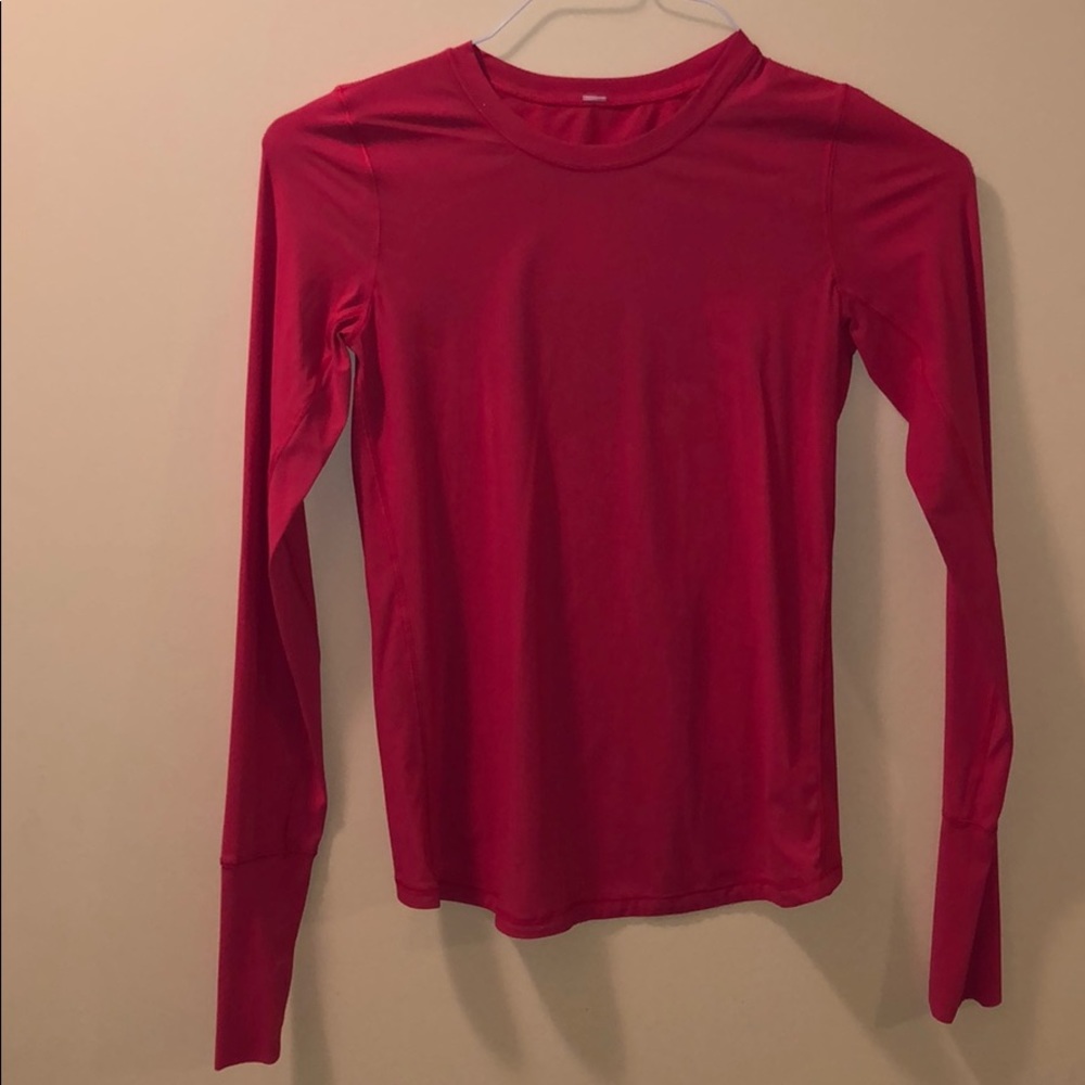 Lululemon pink long sleeve